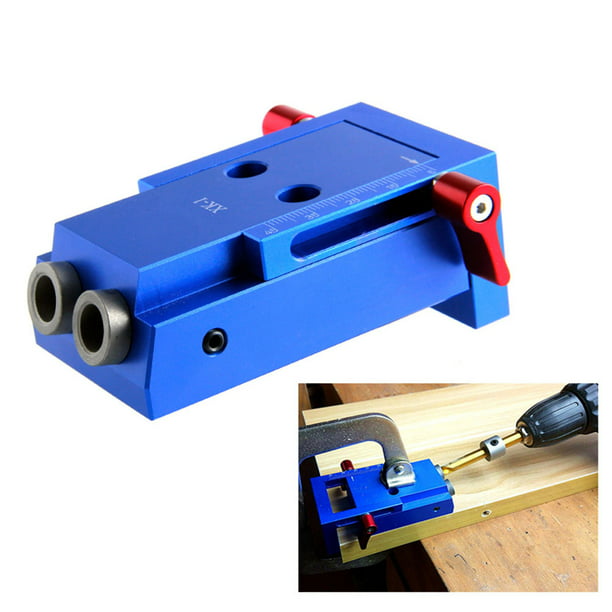 Mini Pocket Slant Hole Jig Kit for Magnet Step Drill Bit For Woodwork Supply